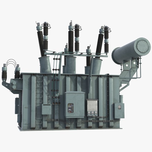 electrical transformer 3D model