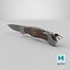 coltello pieghevole 3Dmodel PBR Textured 4K
