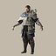 3D fantasy armorset tower armor model