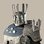 3D fantasy armorset tower armor model