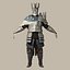 3D fantasy armorset tower armor model