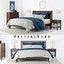 set pottery barn crosby 3D model