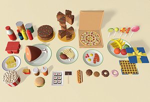 Cartoon Food Pack
