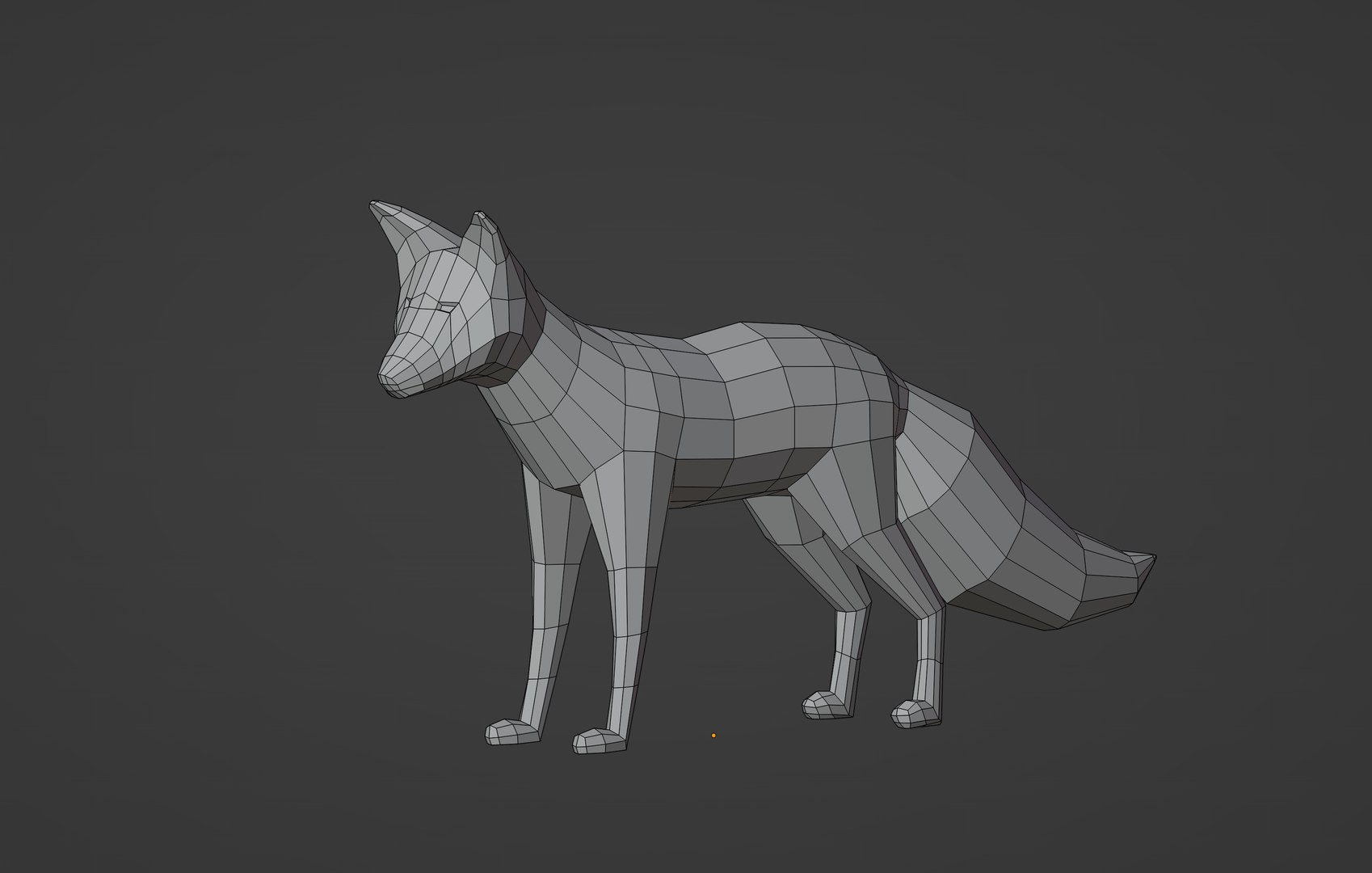 Low Poly Fox 3D model - TurboSquid 2131645