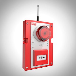alarm sender 3D model
