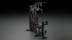 Gym Equipment 3D