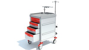 3D cleaning trolley