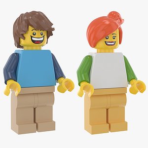 Lego Man and Woman Casual