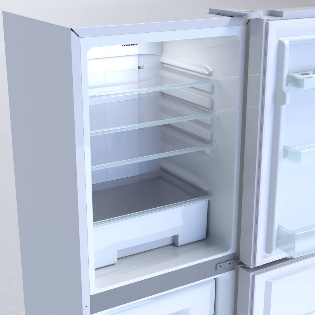 Refrigerator And Its Components 3D Model - TurboSquid 2111412