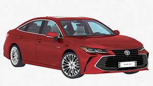 toyota avalon hybrid 2019 3D model