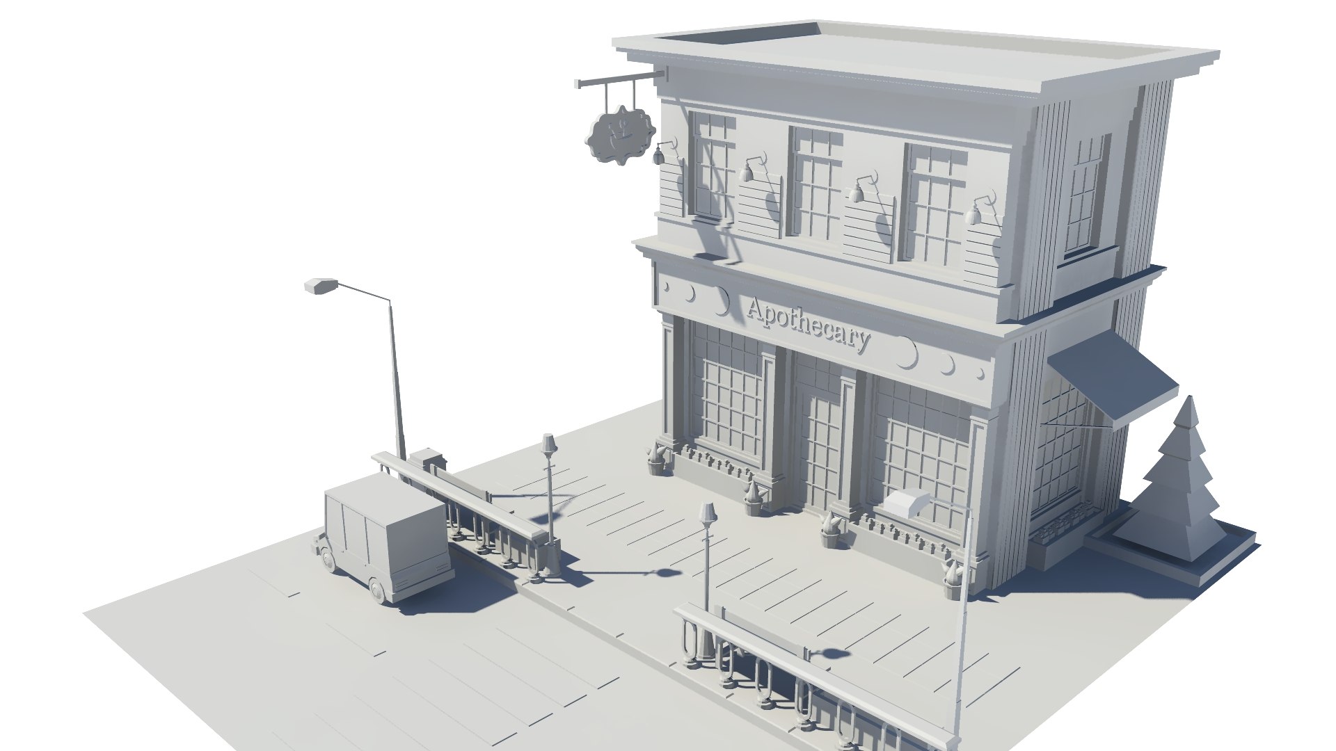 Set 09 Boutique Store 3D Model - TurboSquid 1511610