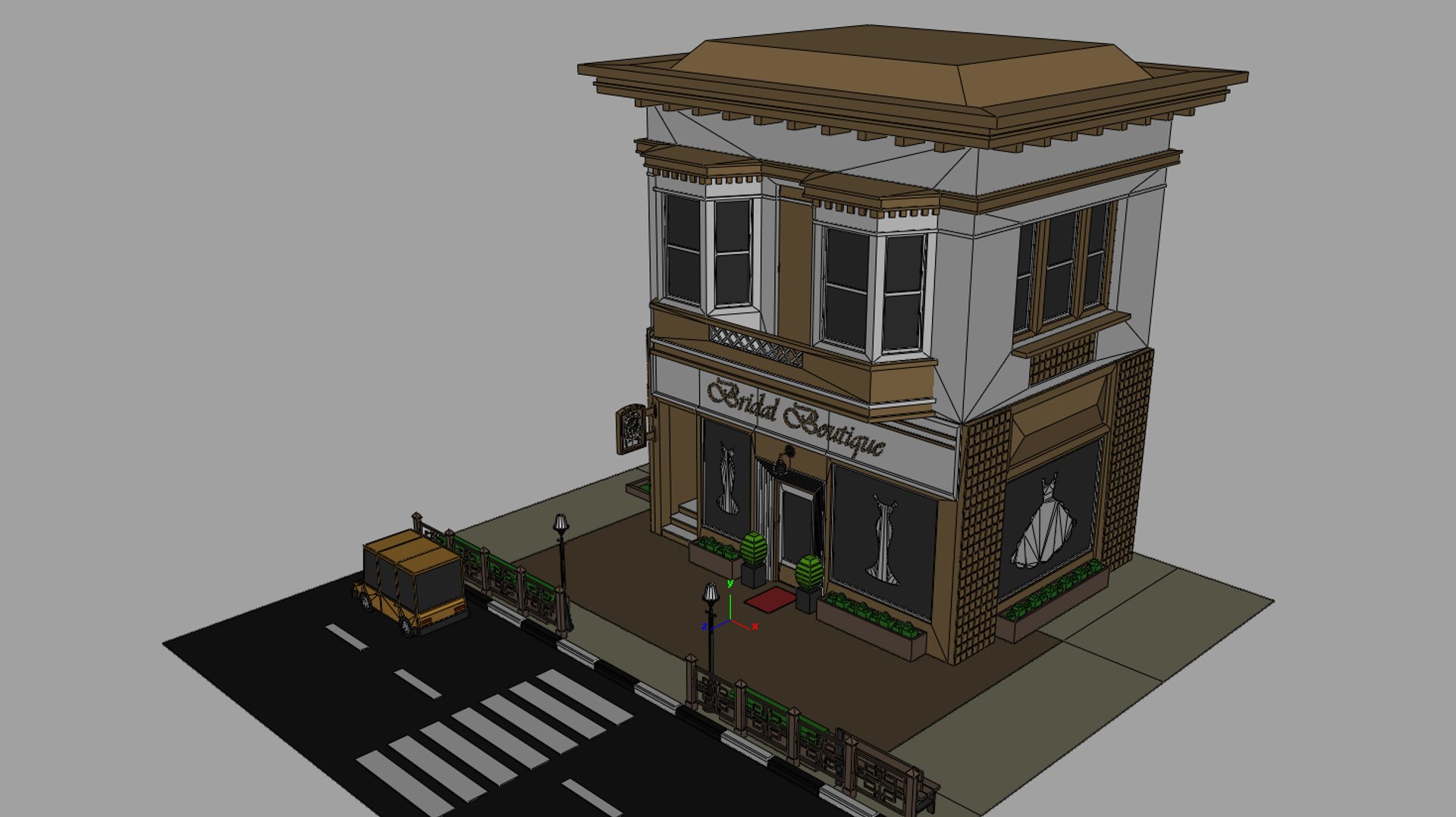 Set 09 Boutique Store 3D Model - TurboSquid 1511610