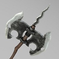 Twin Rats Halberd