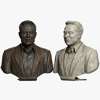 Elon Musk Bust
