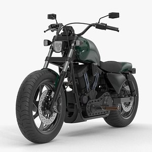 3D Generic Motorcycle 04