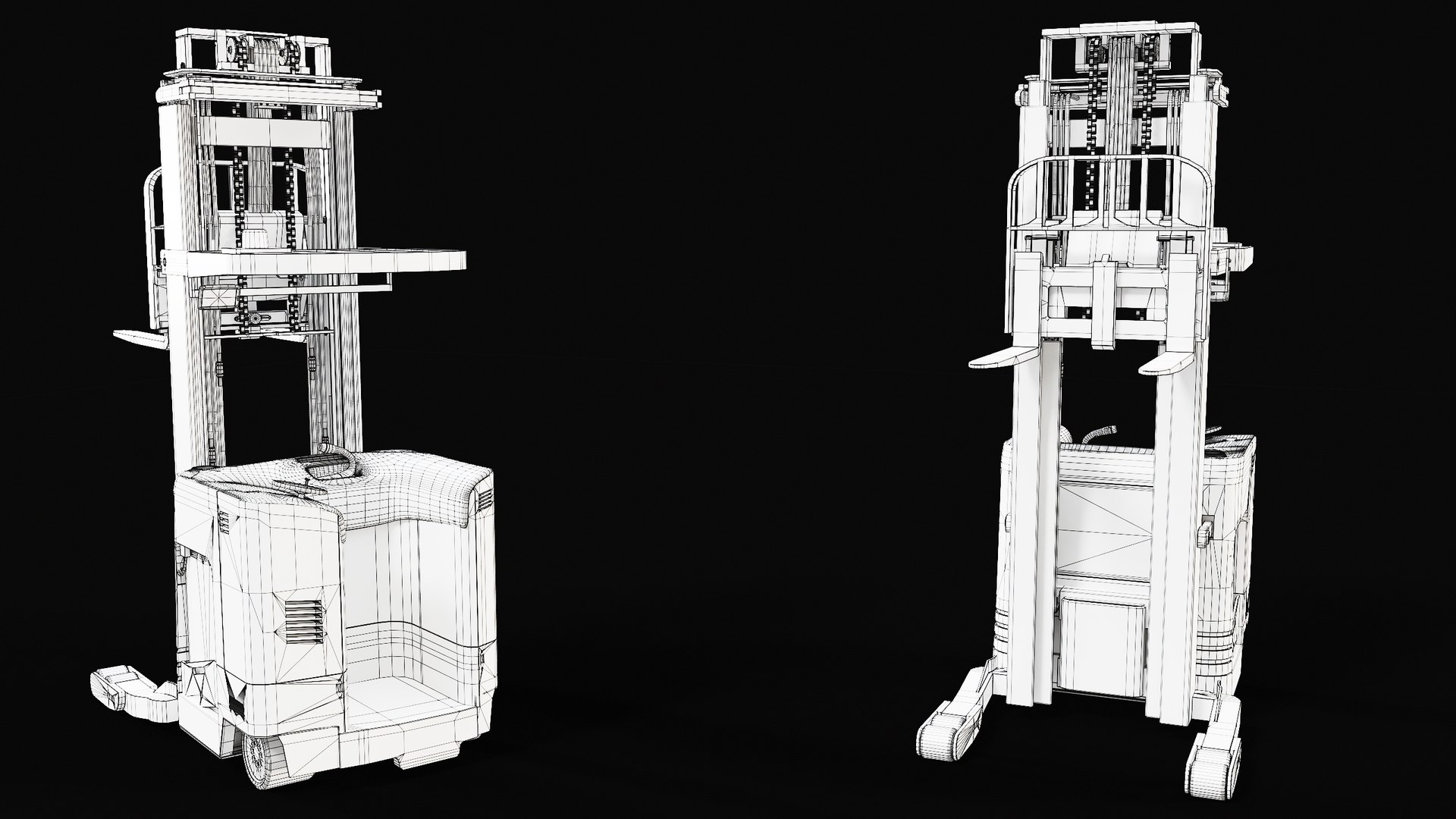 Forklift Truck - PBR Game Ready 3D model https://p.turbosquid.com/ts-thumb/PT/AeZJys/Vh/wire_image_cam/jpg/1696595016/1920x1080/fit_q87/647903d266ccb1f5a124ad2ba360ce1f5080d209/wire_image_cam.jpg