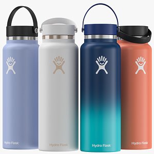 Hydro Flask Set 3D Model