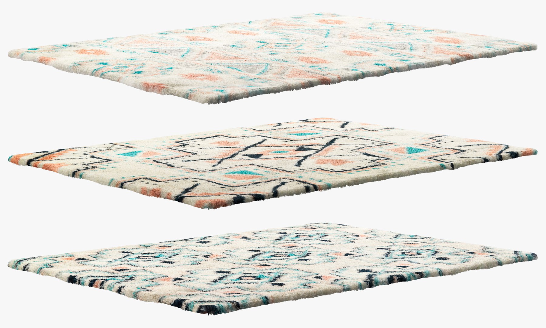 Balta Area Rug Set Model - TurboSquid 1644402