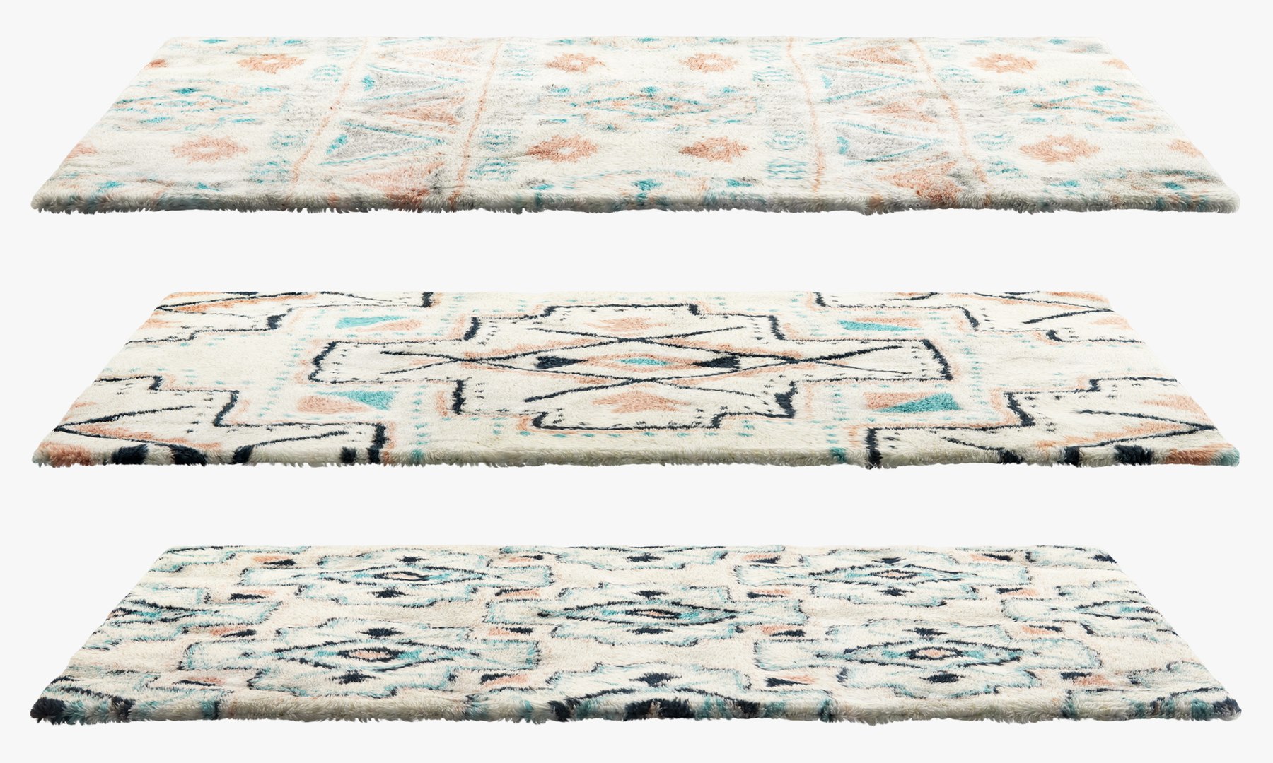 Balta Area Rug Set Model - TurboSquid 1644402