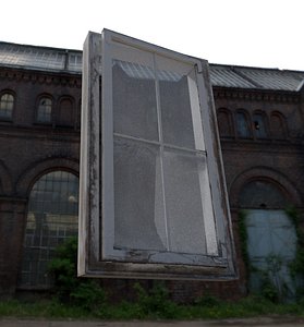 3D abandoned window