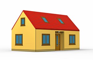 3D model Family house