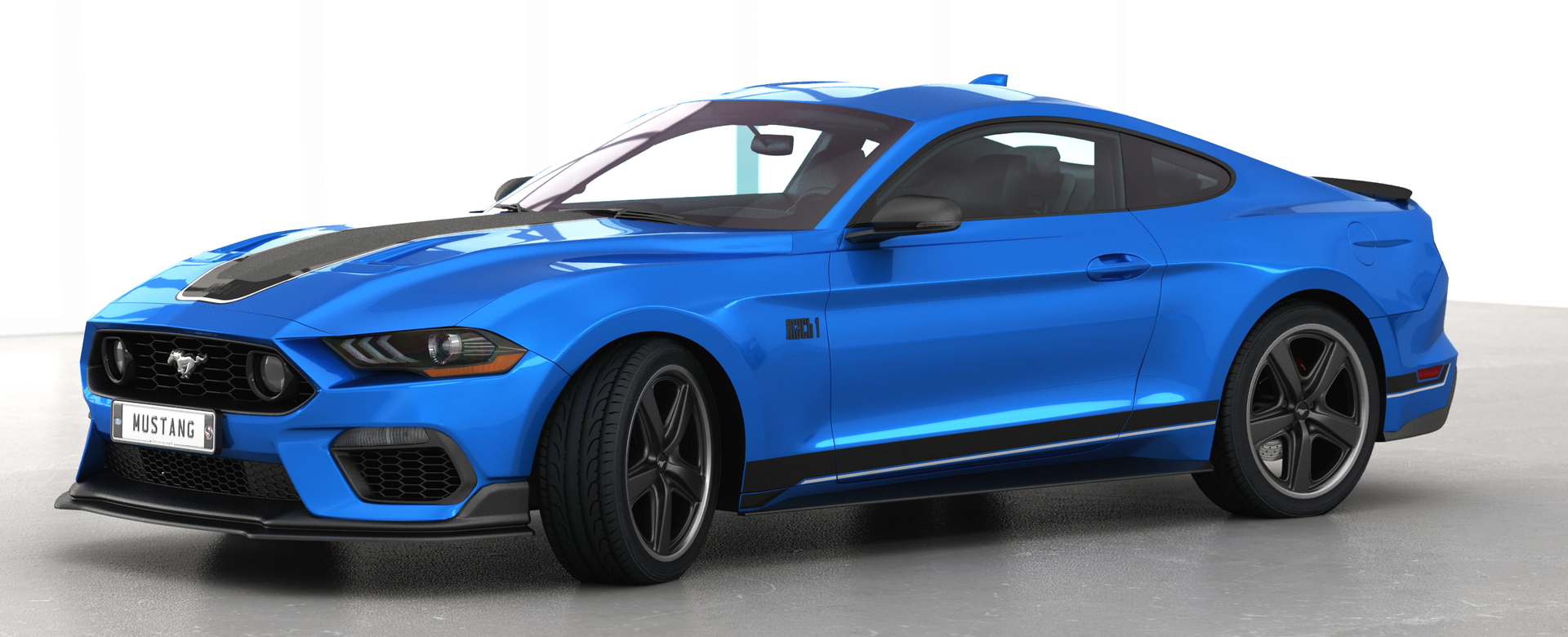 Realistic mustang 2021 opening 3D model - TurboSquid 1644960