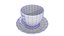 3D model teacup saucer