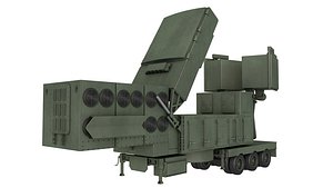 LTAMDS - Raytheon Air and Missile Defense Sensor 3D model