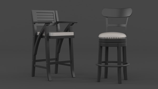 Bar Stool 3D