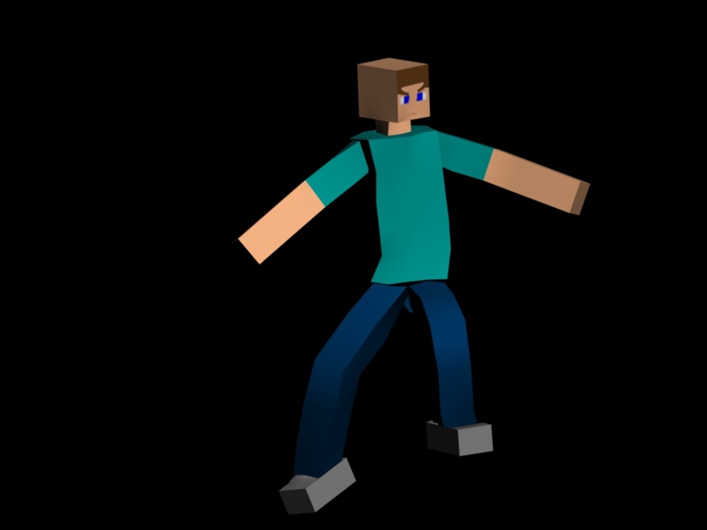 Free 3ds Mode Character Rigged