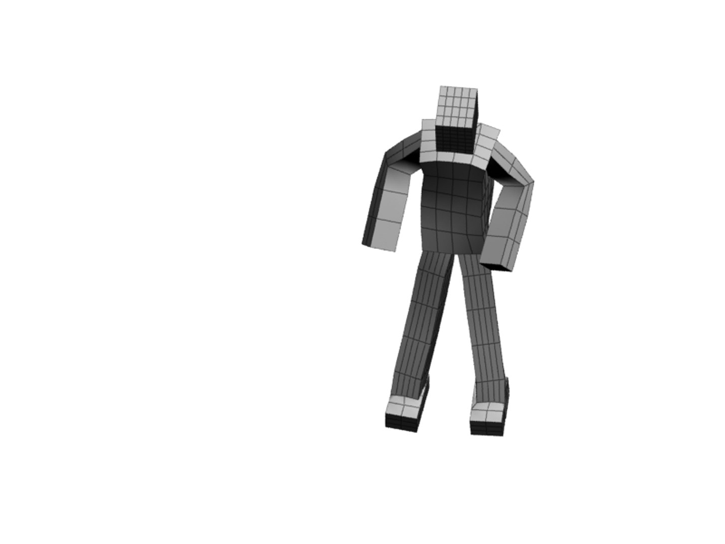 Free 3ds Mode Character Rigged