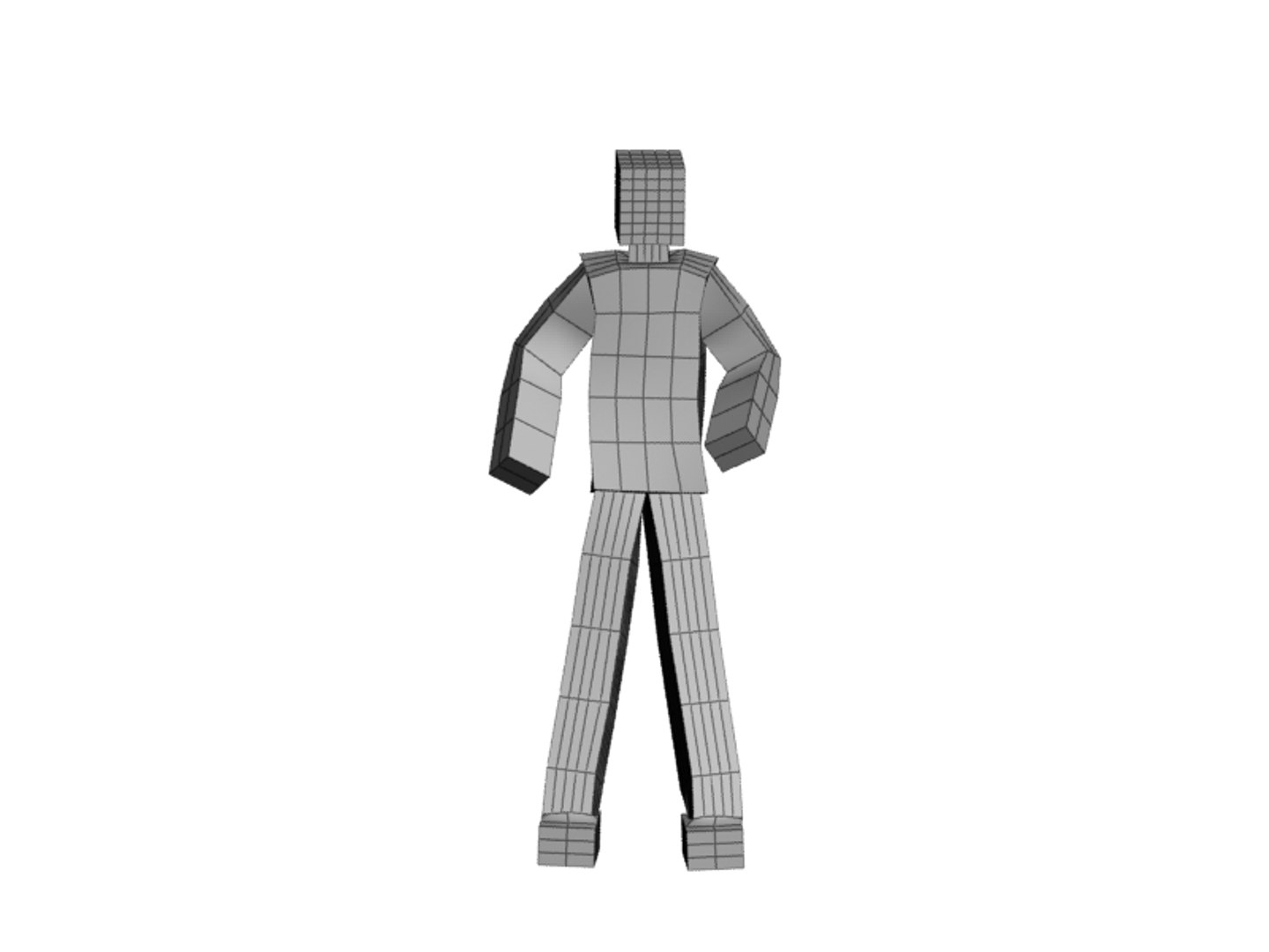 Free 3ds Mode Character Rigged
