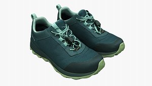 trekking shoes 3D model
