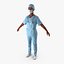 3D rigged doctors 3 model