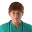 3D rigged doctors 3 model