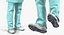 3D rigged doctors 3 model