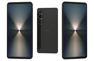 Sony Xperia 1 VI Black Low Poly