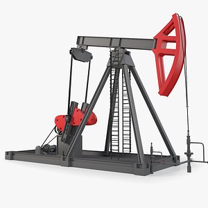 3D beam pumping unit model