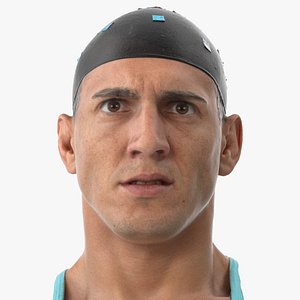 mike human head anger 3D model