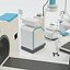 3d lab equipment model