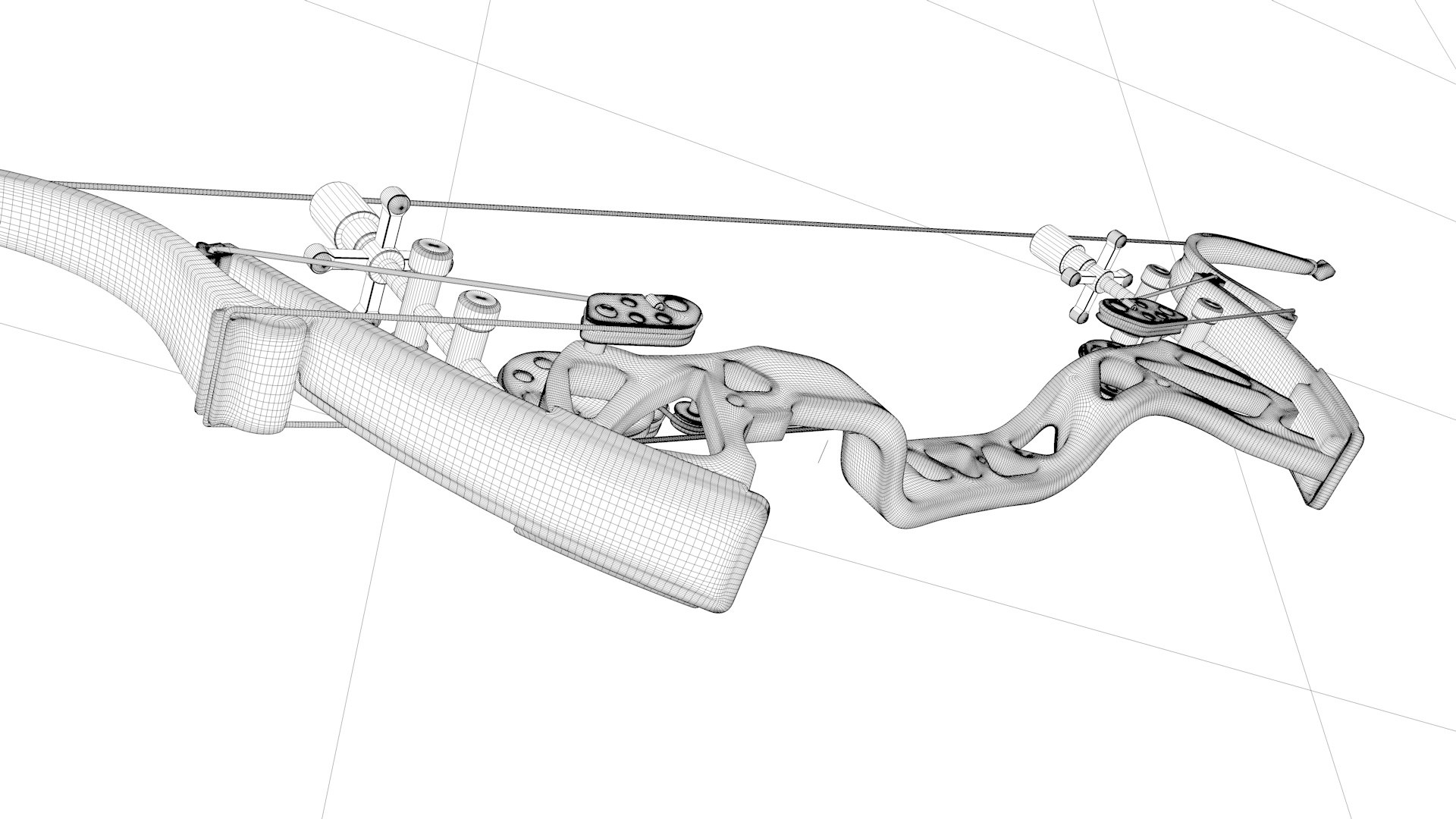 Compound Bow 3D Model TurboSquid 1747252