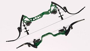 compound bow 3D model