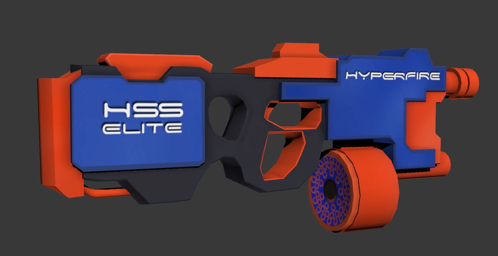 Free hyperfire gun 3D model TurboSquid 1197318
