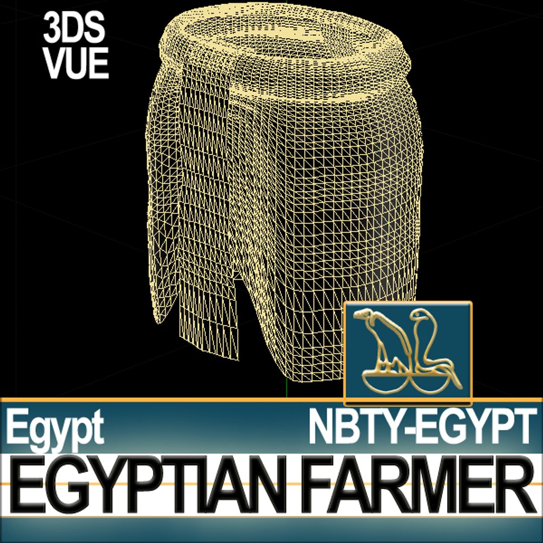 Props Set Daz Egyptian 3d Model