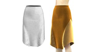 skirt clothing apparel 3D