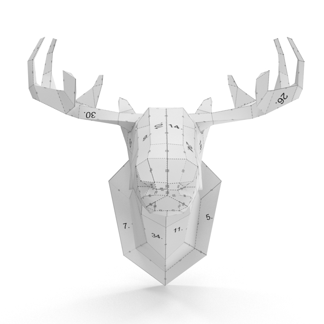 Paper Moose 3d Max