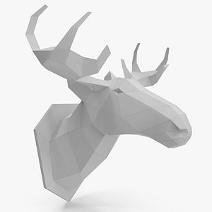 paper moose 3d max