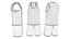 Set di maglie da basket maschile
