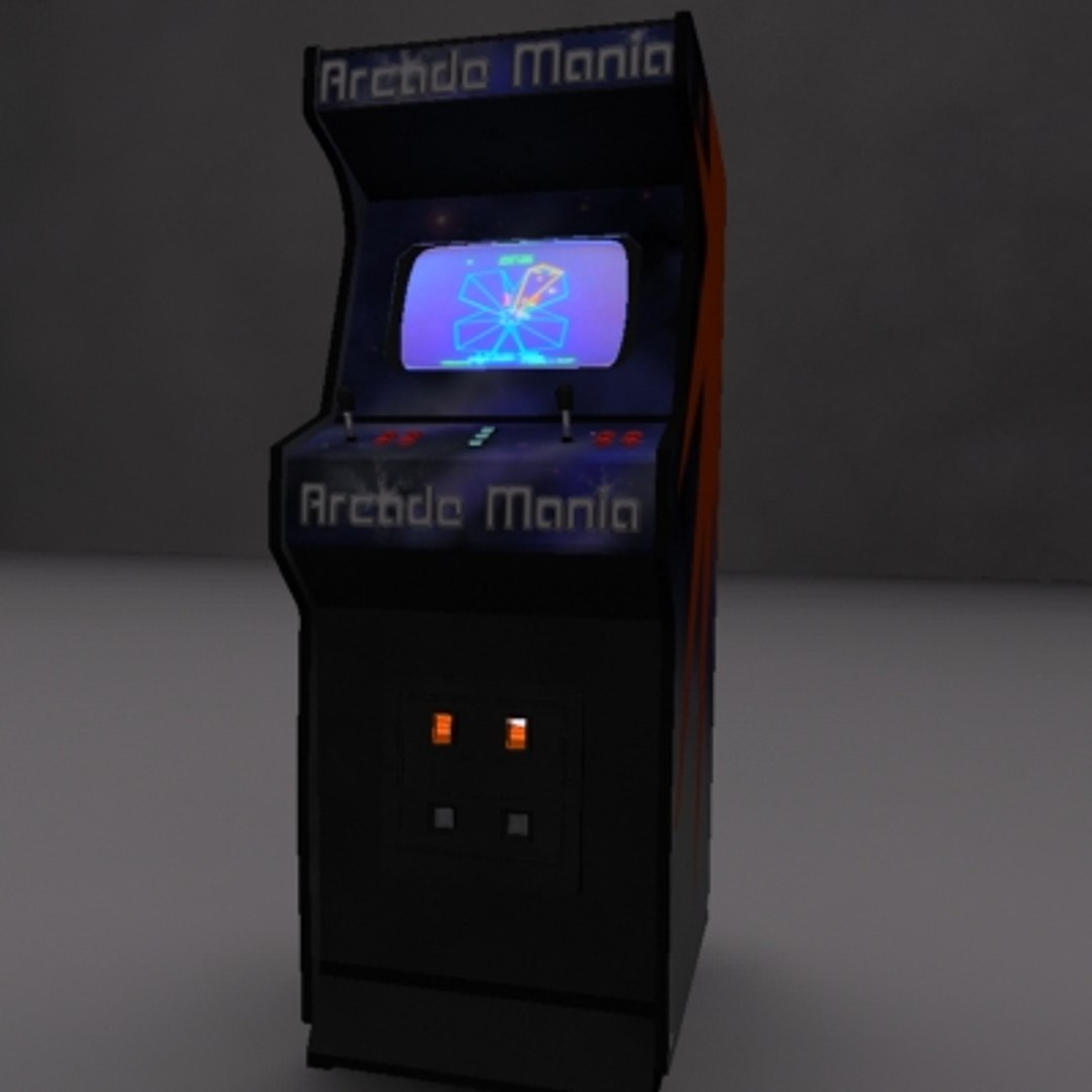 Video Arcade 3d Model