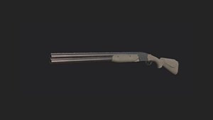3D Pistol 3D Model 046 model